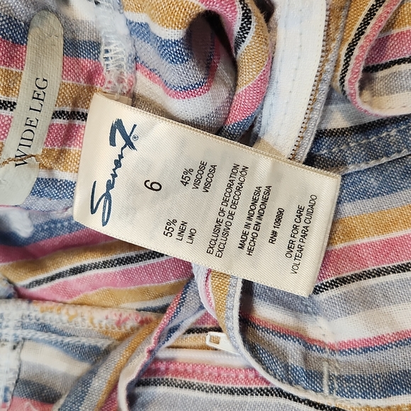 Multicolor cropped pants - Picture 5 of 5